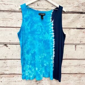 LANE BRYANT Tie Dye Tank Top Sz 22 / 24